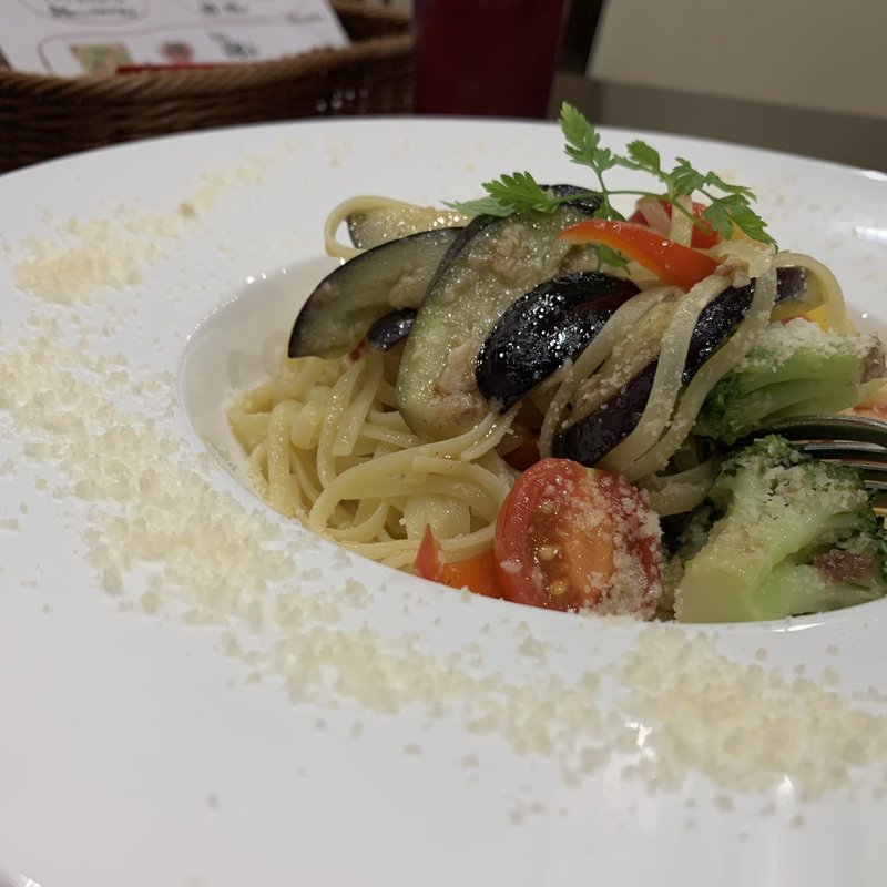 季節野菜のペペロンチーノ(ヴィ・ド・フランスカフェ 浅草橋店 （VIE DE FRANCE CAFE）)