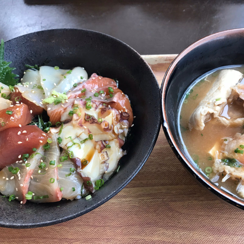 海鮮丼(国頭港食堂)