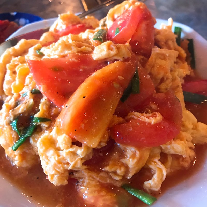 トマト卵炒め(餃子酒場 金五郎 )