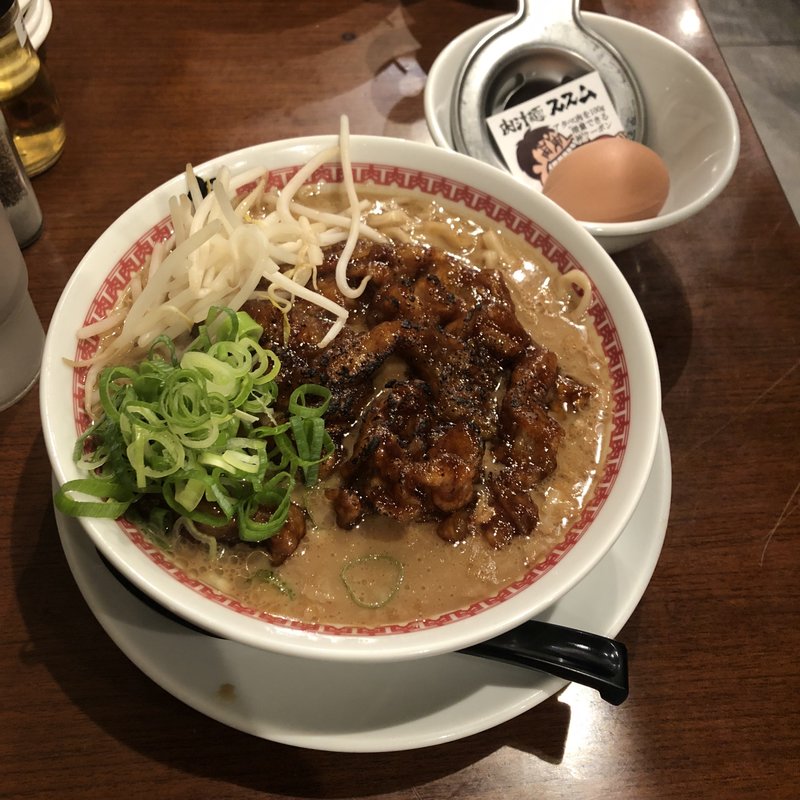 肉汁麺レベル2(肉汁麺ススム　高田馬場店)
