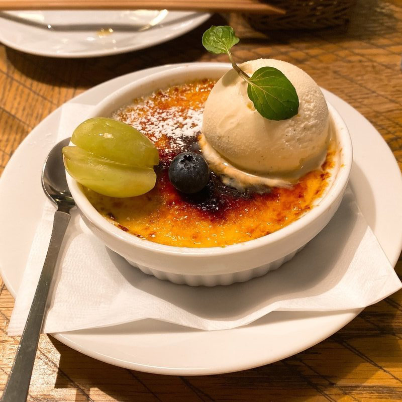 クリームブリュレ(ル バーラ ヴァン サンカンドゥ （Le Bar a Vin 52）)