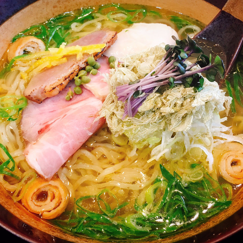 白だし鶏そば(麺LABOひろ)