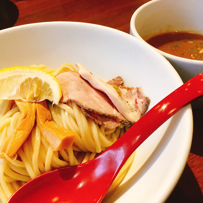 特製鶏白湯つけ麺(麺屋 翔 品川店 )