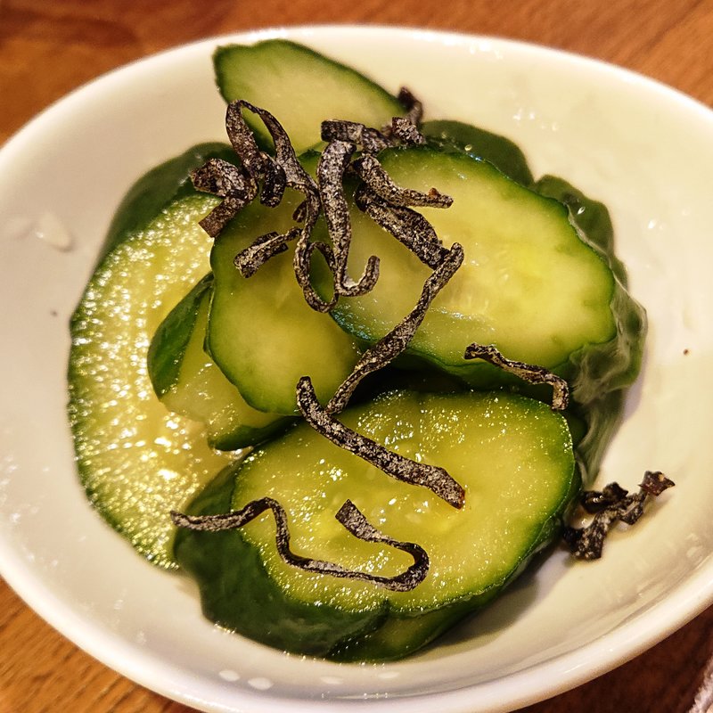 きゅうりの浅漬け(ありの （【旧店名】炭旬）)