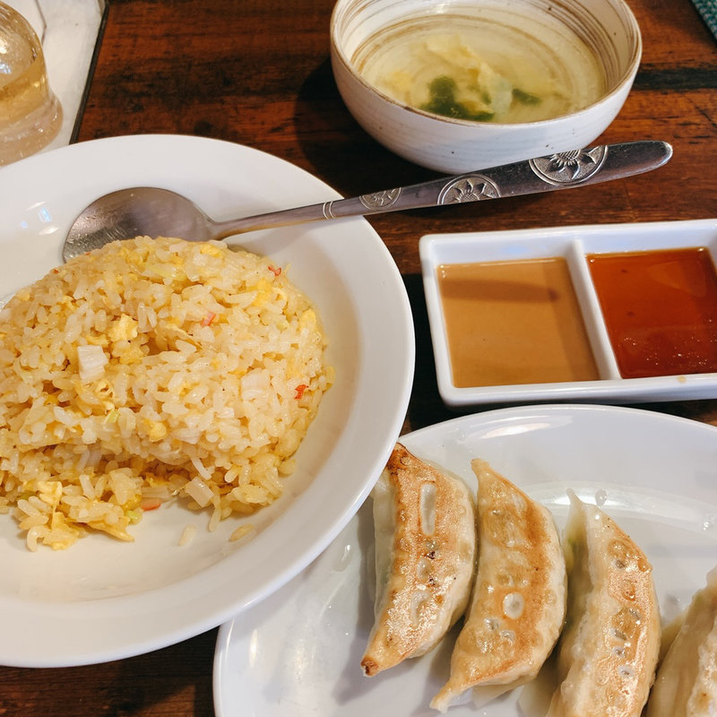 ランチ餃子セット（シングル）(元氣餃子 弄堂（ロンタン）)