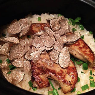 フォアグラトリュフご飯(会員制居酒屋 ITUMO イツモ)