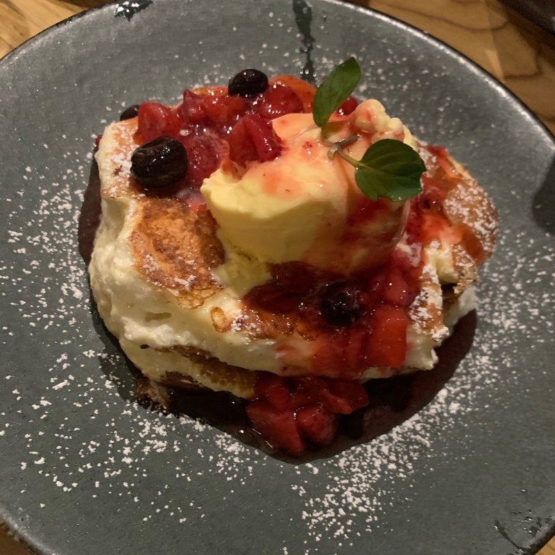 季節のパンケーキ(LATTE GRAPHIC 自由が丘店)