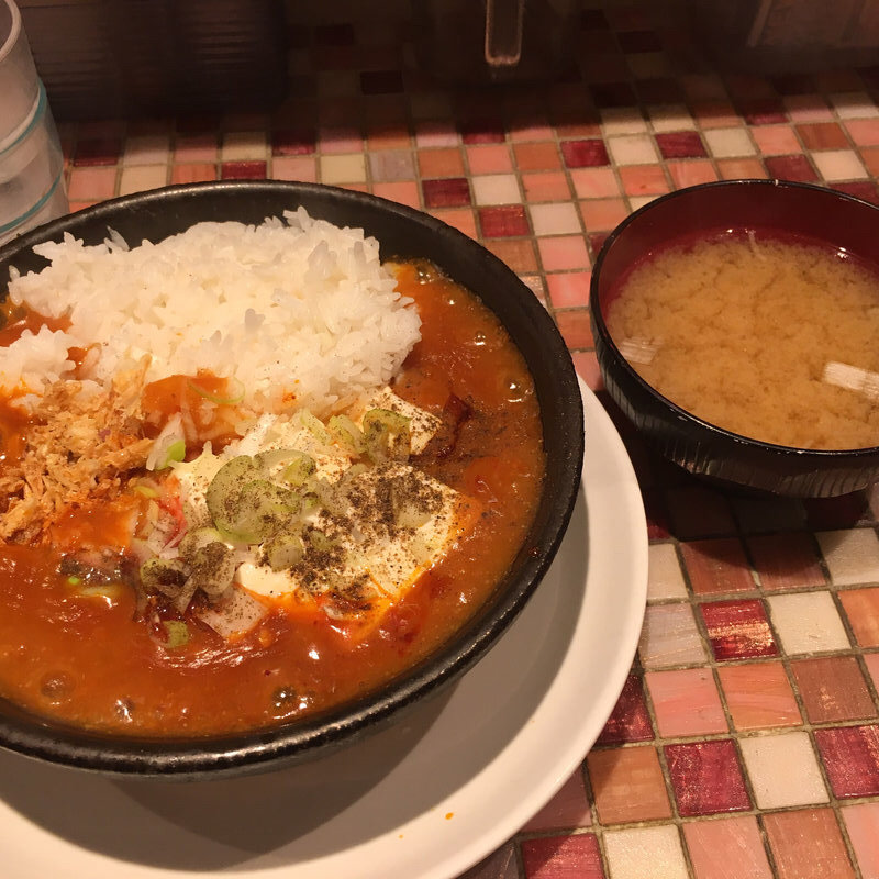 陶板四川麻婆豆腐めし(キッチン 男の晩ごはん 吉祥寺店)