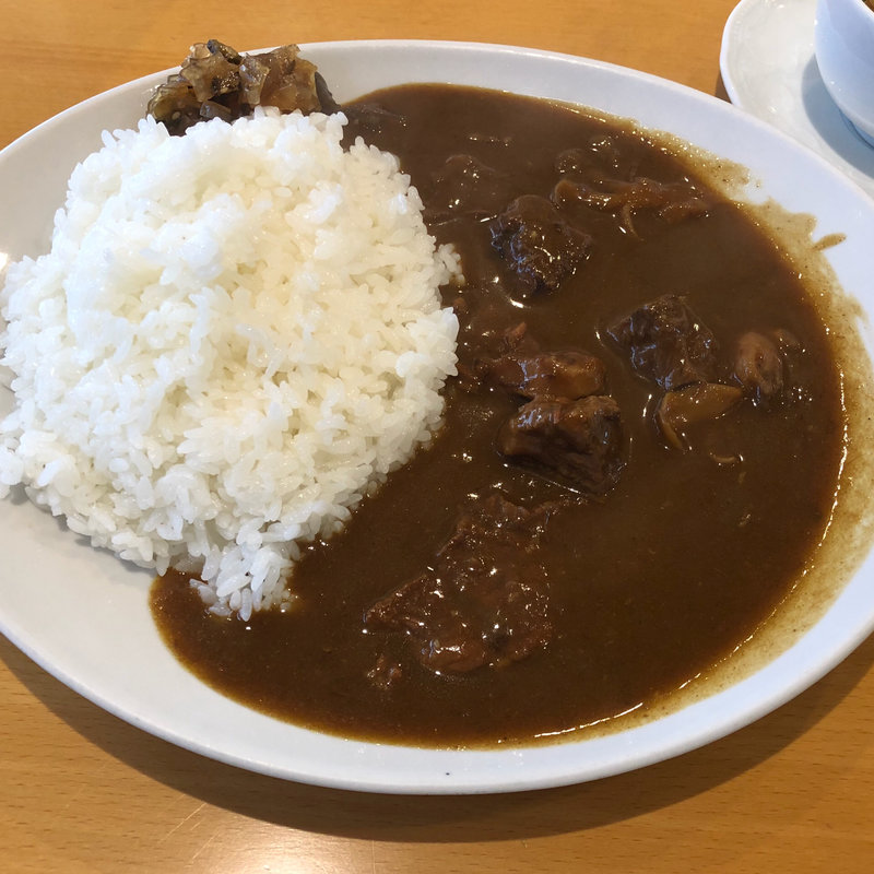 国産 黒毛和牛カレー スープ付(ルー・ド・メール （Loup de mer）)