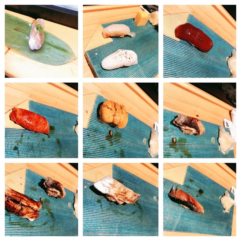 特上にぎり(新橋 大和鮨)