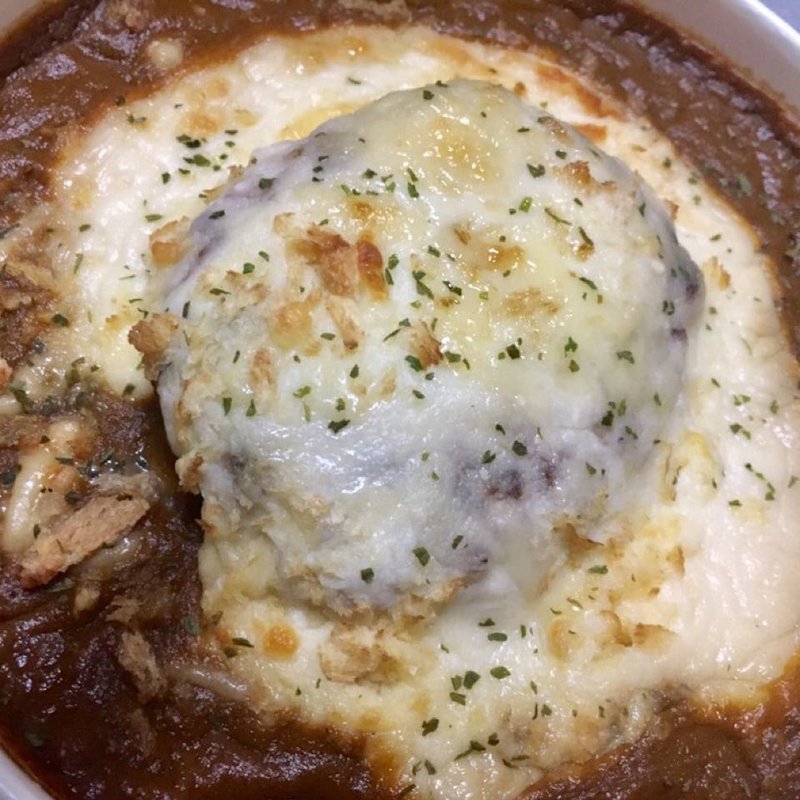 大盛り！チーズ焼きハンバーグカレードリア(セブン-イレブン 札幌南９条西７丁目店)