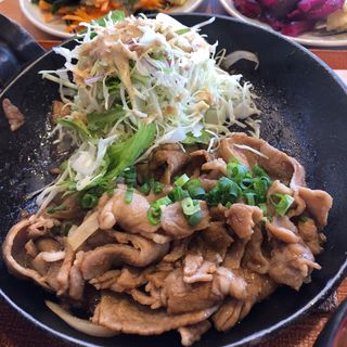 豚の生姜焼き定食(菜々家 郡山南店 )