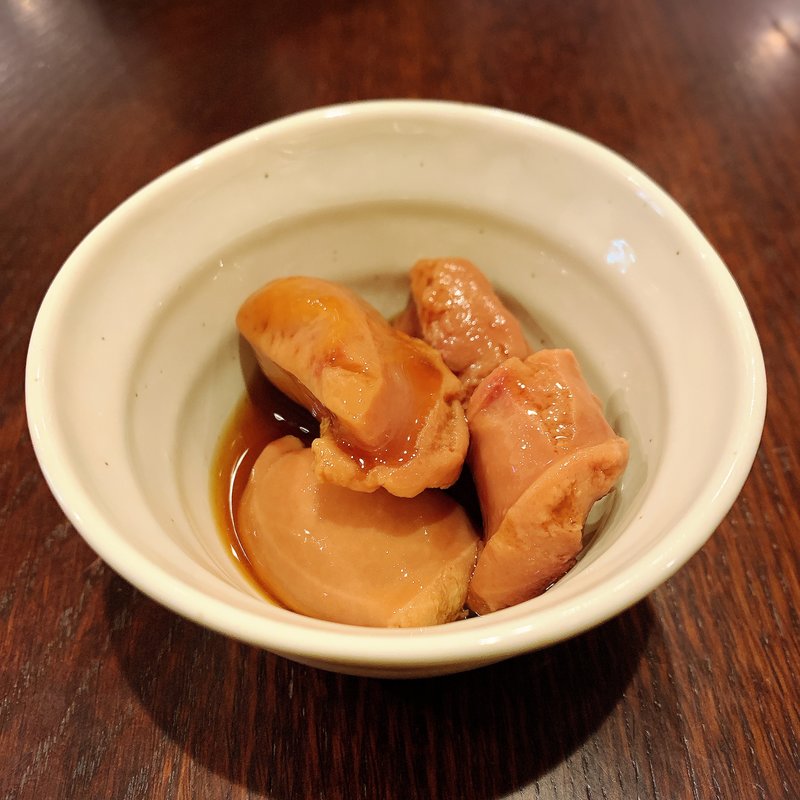 お通し( 灼味噌らーめん 八堂八（やどや）)