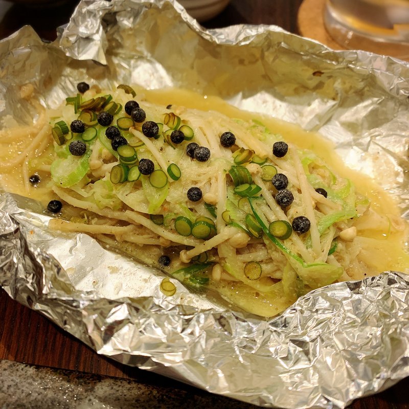 タラのちゃんちゃん焼き( 灼味噌らーめん 八堂八（やどや）)