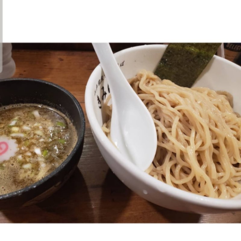 梅香る煮干つけめん(きみはん 総本店)