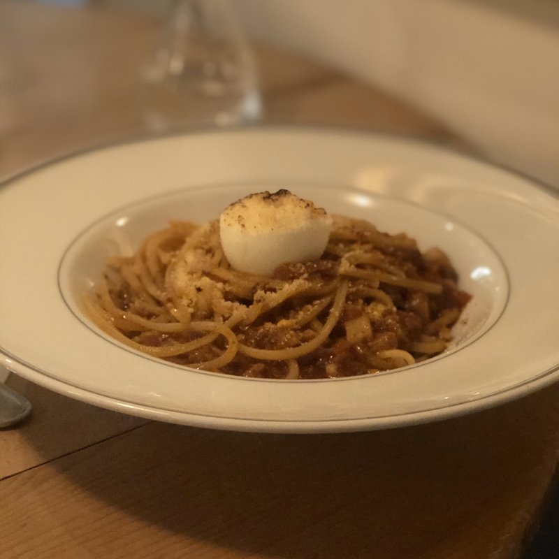 秋の嵯峨野湯特製ボロネーゼ(嵯峨野湯)