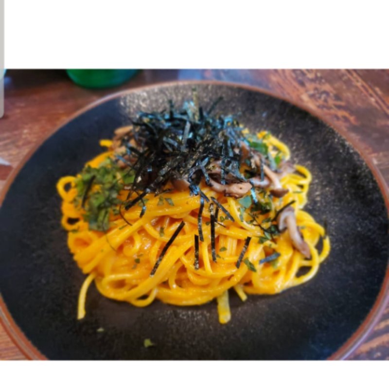 いか明太子うにパスタ(洋麺屋　楽)