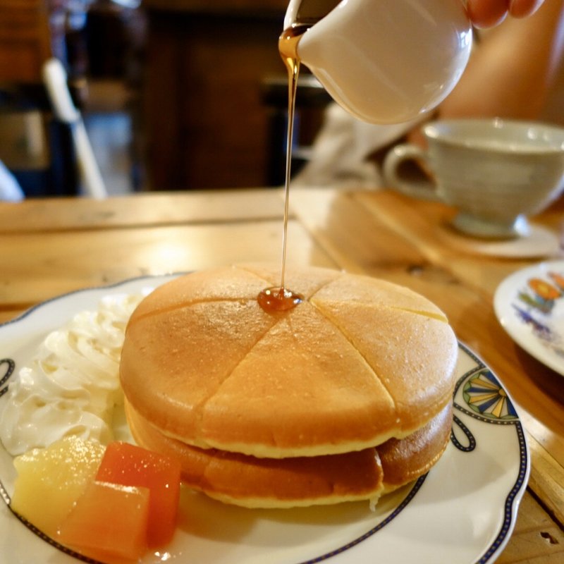 ホットケーキ(喫茶 トンボロ)