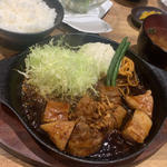 トンテキ(ご飯・味噌汁セット)