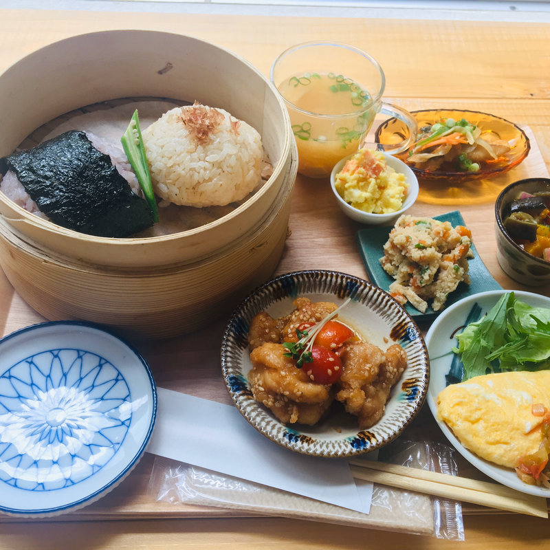 せいろ蒸し(ひつじの学校)