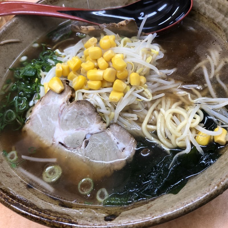 醤油ラーメン(ほんばサッポロラーメン西田辺店)