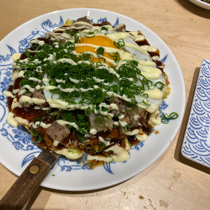 お好み焼き(teppan kitchen)