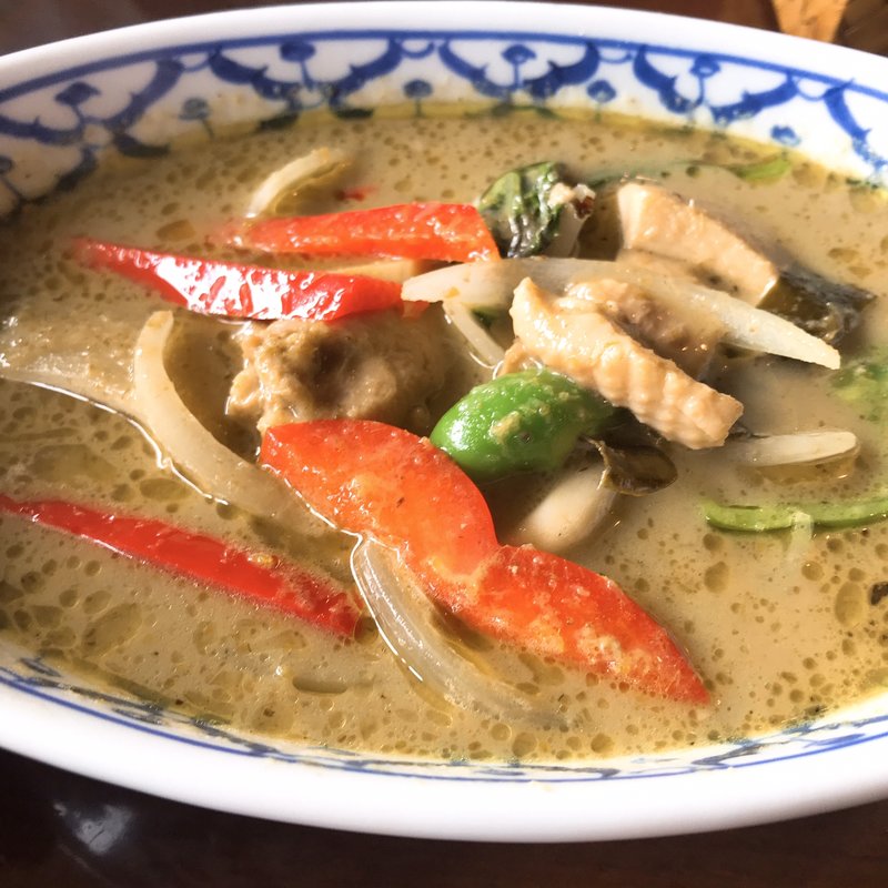グリーンカレー(カフェくるくま )