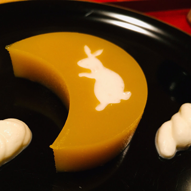 月と兎の芋羊羹(料理 澤)