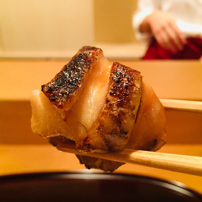 銚子産のどぐろの幽庵味噌焼き(料理 澤)