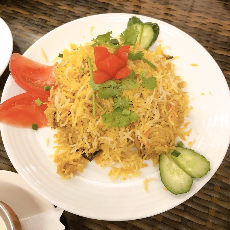 ハイデラバディ ビリヤニ チキン（ライタ付）(ディップパレス 飯田橋サクラテラス店)