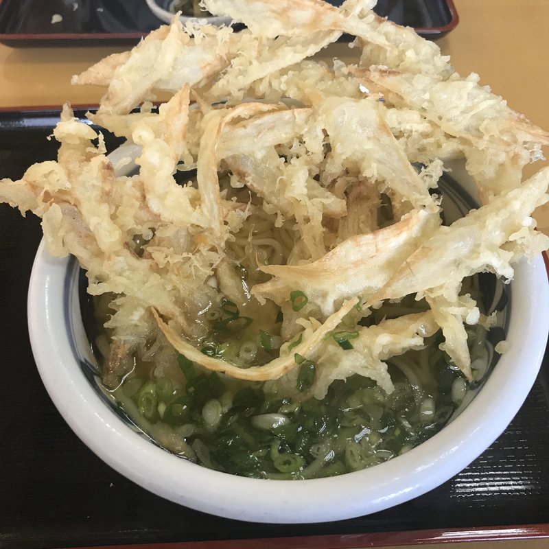 ゴボ天うどん(津田屋 官兵衛)