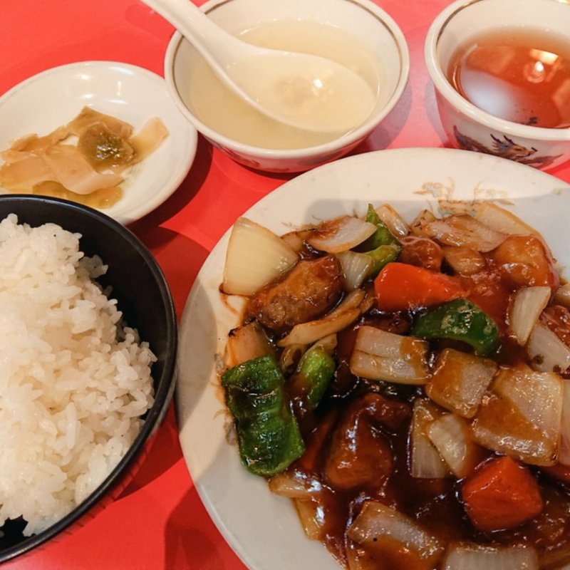 酢豚ランチ(龍苑)