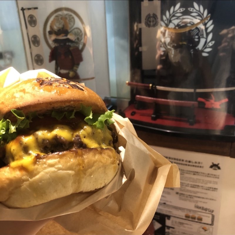 チーズバーガー(SHOGUN BURGER KABUKICYO 1st)