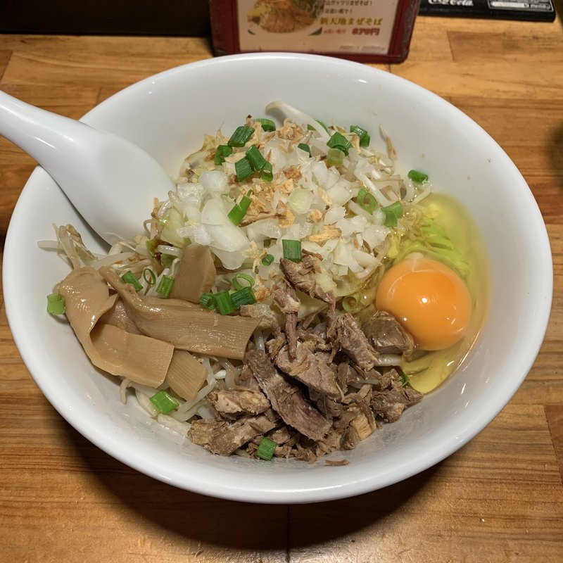 日替わりラーメン [月曜]まぜそば(ラーメン新天地  )