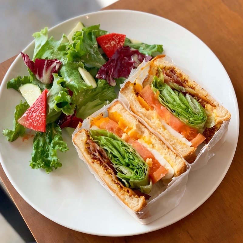 BLTEサンドイッチ(エルマーズグリーンコーヒーアンドベイクス)