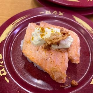 サーモンタルタル(スシロー 灘新在家)