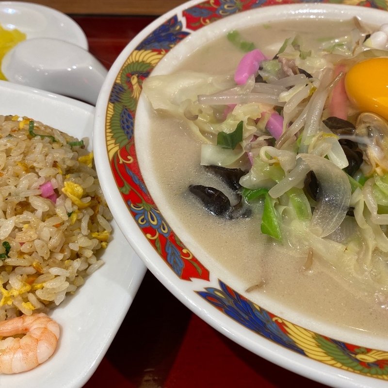 長崎ちゃんチャン定食(中央軒 なんばCITY店)