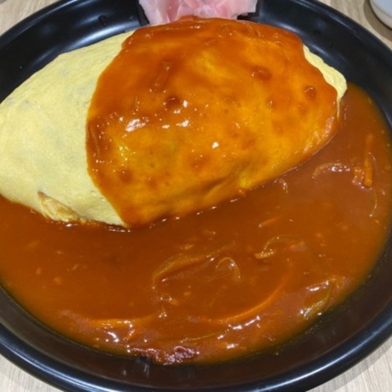 ハムオムライスラージ(北極星 リンクス梅田店)