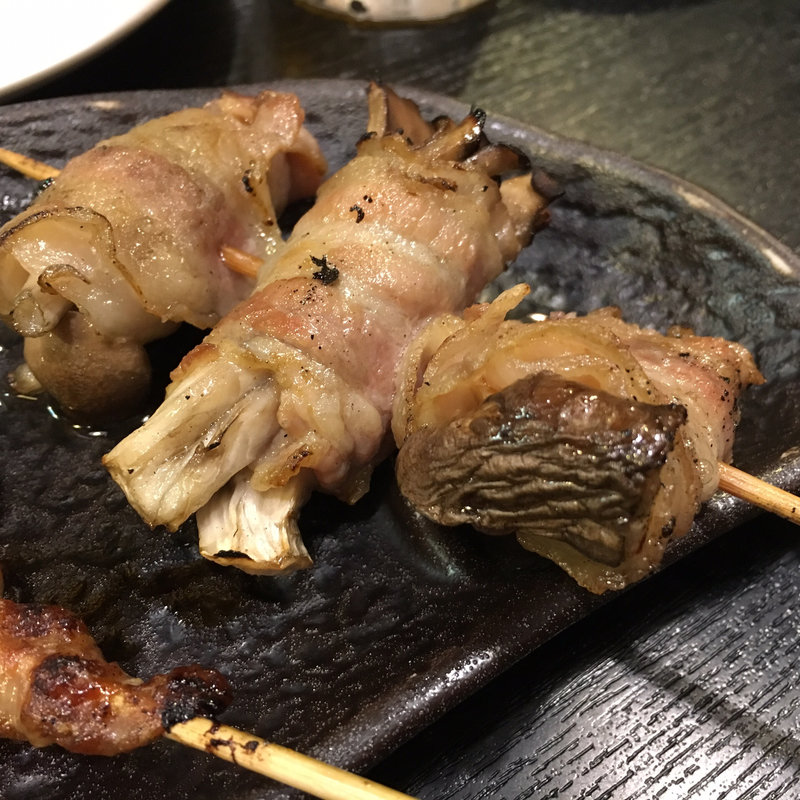 エノキ巻(焼鳥はなび)