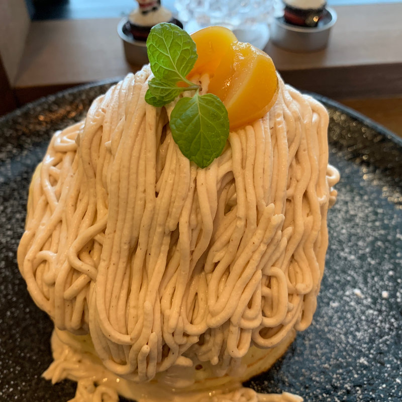 モンブランパンケーキ(Link－cafe )