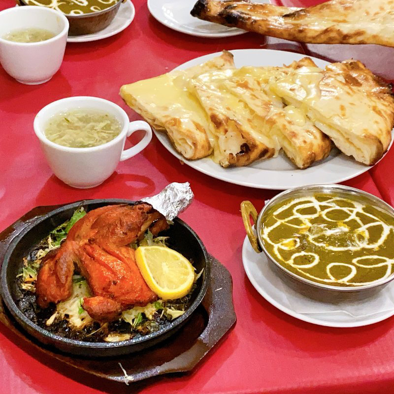 チーズナンセット(インド ネパール料理 ベトガト)