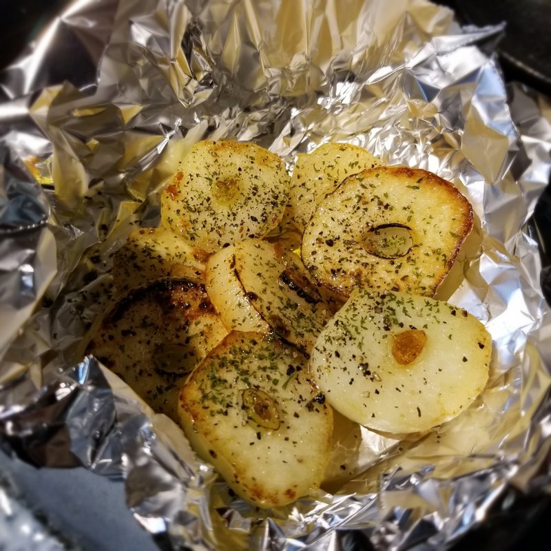 にんにくホイル焼き(焼肉zonozono)