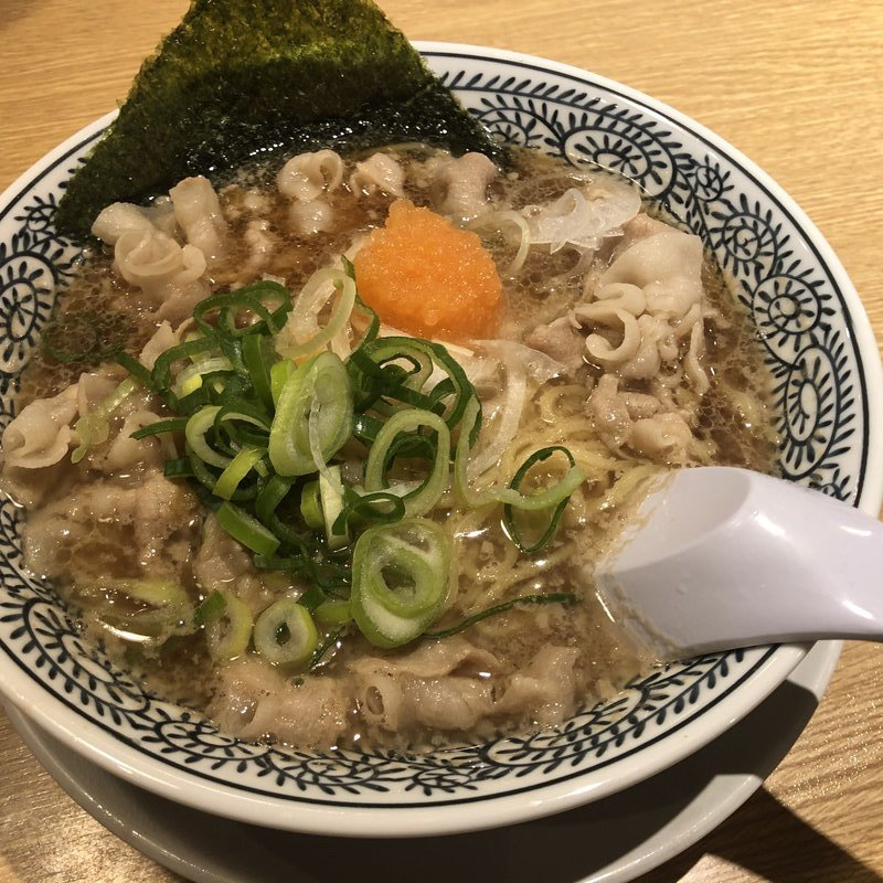 肉そば(丸源ラーメン 御膳松店 )