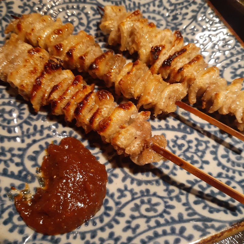 ちび皮串(鳥正)