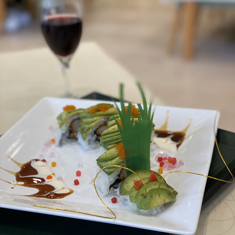 ドラゴンロール(レストランみんぱく（国立民族学博物館）)