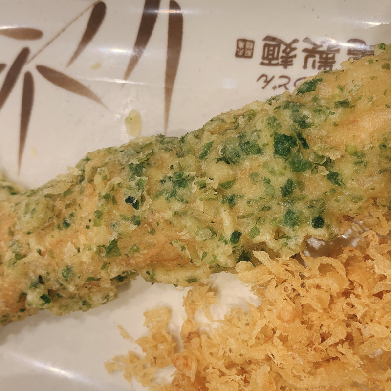 ちくわ天(丸亀製麺川崎ソリッドスクエア - 閉店)