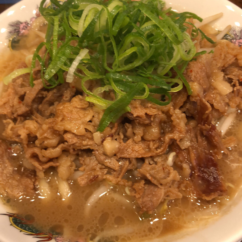 塾長牛ラーメン(ラーメン男塾！！ 日本橋店)