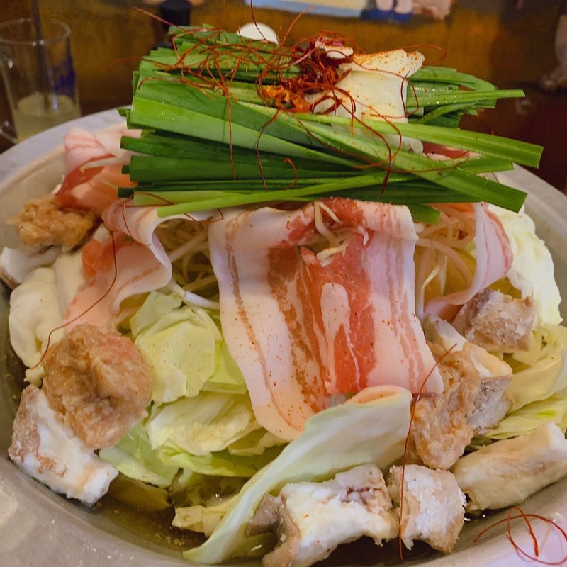 もつ鍋(ふくみ屋福島本店)