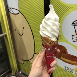 豆乳ソフトクリーム(ミスタービーン 渋谷店)