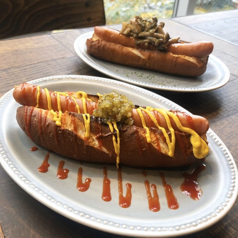 ホットドッグ(cafe&bar pocher)